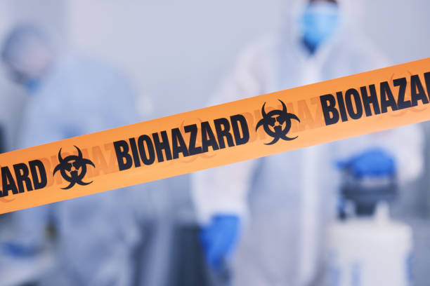 Professional Blood Cleanup technician working in Monrovia, CA
